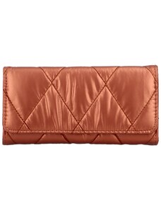 Paolo Bags Trendová dámská prošívaná peněženka Eflo, oranžová