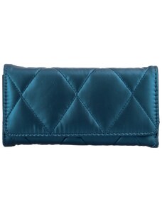 Paolo Bags Trendová dámská prošívaná peněženka Eflo, modrá