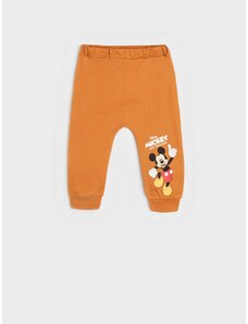 Sinsay - Harémové kalhoty Mickey Mouse - hnědá