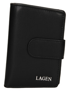 Lagen Dámská peněženka kožená 50313 Černá