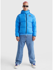 Tommy Jeans pánská modrá bunda ALASKA