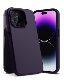 Ochranný kryt pro iPhone 14 Pro - Ringke, Air Silicone Deep Purple