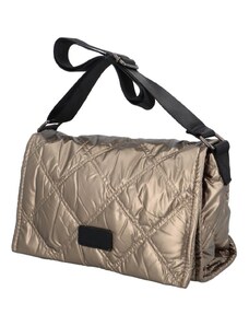 Dámská módní taška s prošíváním Turbo bags Eladio zlatá
