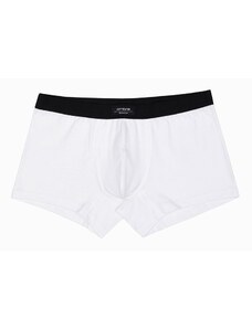 Ombre Clothing Stylové bílé boxerky U286