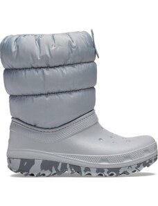 Crocs Classic Neo Puff Boot Kids - Light Grey