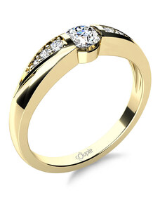 Couple Zlatý dámský prsten Cindy 6814257 Velikost prstenu: 51