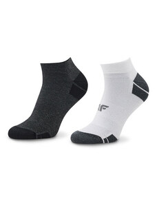 Sada 2 párů vysokých ponožek unisex 4F