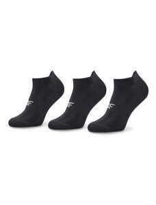 Sada 3 párů nízkých ponožek unisex 4F
