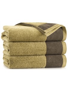 Egyptská bavlna ručníky a osuška Melisa - olivová