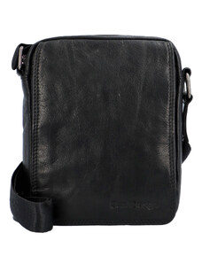 Pánská kožená taška černá - SendiDesign Lorem B černá