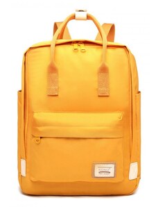 Městský voděodolný batoh na notebook KONO - žlutý