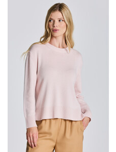 SVETR GANT D1. CASHMERE C-NECK růžová XL