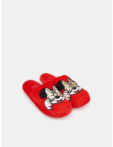 Sinsay - Papuče Minnie Mouse - červená