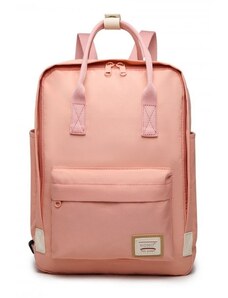 Městský voděodolný batoh na notebook KONO - růžový