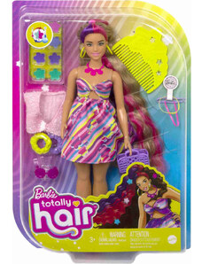 Mattel Barbie Totally Hair Fantastické vlasové kreace květinová