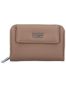 Coveri Dámská koženková peněženka ve střední velikosti Belinda, zemitá