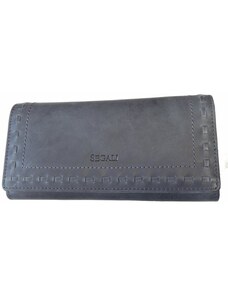 SEGALI Dámská kožená peněženka SG-7052 blue