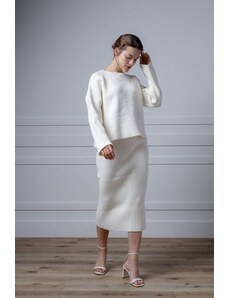 DressMeUp Souprava svetr + sukně