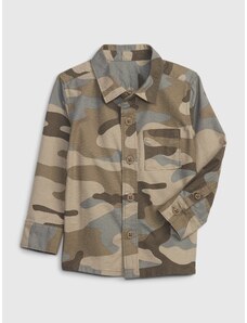 GAP Dětská košile s army vzorem - Kluci