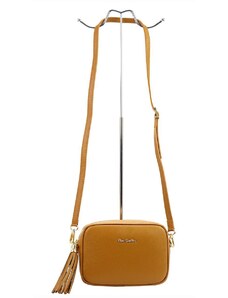 Kožená crossbody kabelka Pierre Cardin FRZ 1501 camel