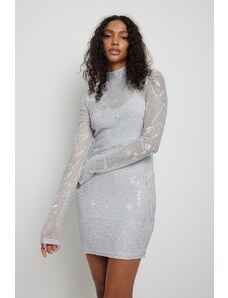 Handpicked x NA-KD Long Sleeve Mini Dress