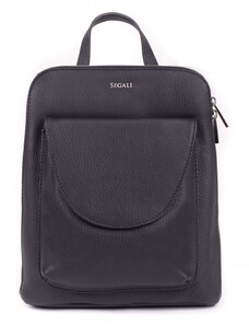 Dámský batoh kožený SEGALI 9062 černý