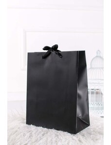 UFG Malá černá dárková taška 22x10x27 cm