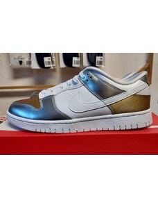 Nike Dunk Low Gold Silver WMNS