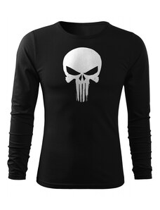MOTIVATED - Punisher tričko s dlouhým rukávem 372