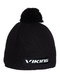 Unisex merino zimní čepice Viking BERG černá