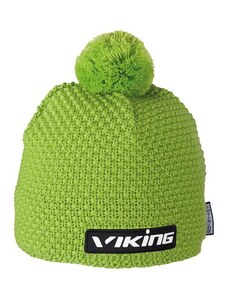 Unisex merino zimní čepice Viking BERG zelená