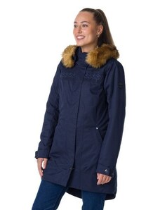 Dámský zimní kabát Kilpi PERU-W tmavě modrá