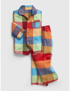 GAP Dětské kostkované pyžamo - Kluci