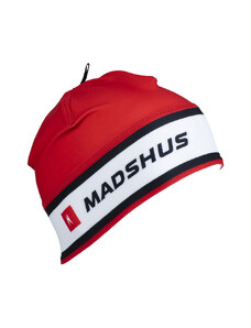 Čepice MADSHUS RACE - L, white/red/black 2022