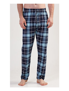 Gazzaz Pánské pyžamové kalhoty Michal, barva tmavě modrá, 100% bavlna