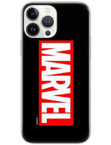 Ert Ochranný kryt na iPhone 15 - Marvel, Marvel 001 Black