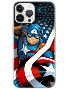 Ochranný zadní kryt Captain America 004 Marvel pro iPhone 12 / 12 Pro