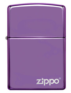 Zippo High Polish Purple Logo 26415