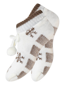 AYDEMIR Kotníkové zateplené dámské vánoční ponožky