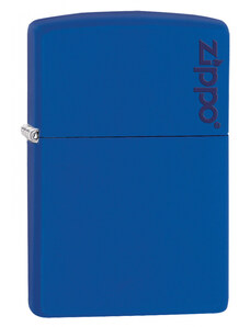 Zippo Royal Blue Matte Logo 26095
