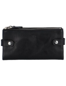 Dámská kožená peněženka černá - Katana K118 černá