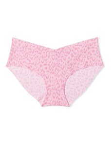 Victoria's Secret & PINK Victoria's Secret růžové bezešvé no-show bokovky se zvířecím motivem