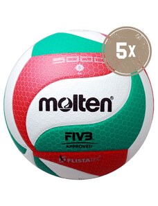 Míč Molten 5ER BALLPAKET V5M5000-DE VOLLEYBALL v5m5000-debp-5