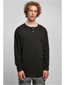 UC Men Bio Oversized Henley Longsleeve černý