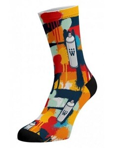 GRAFFITI bavlněné potištěné veselé ponožky Walkee 37-41