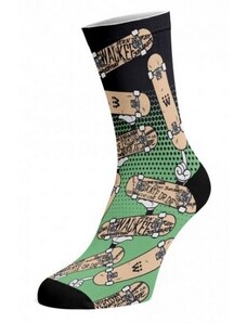 POP ART SKATE bavlněné potištěné veselé ponožky Walkee 37-41