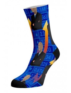 STONKS bavlněné potištěné veselé ponožky Walkee 37-41