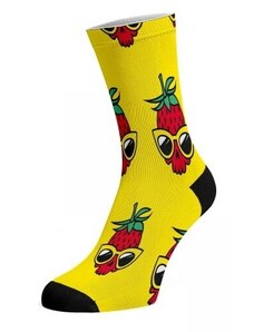 STRAWBERRY CHILL bavlněné potištěné veselé ponožky Walkee 37-41
