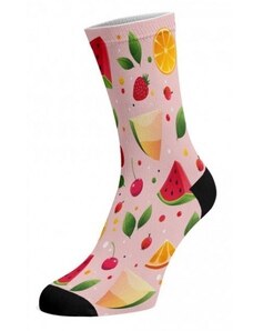 SWEET FRUITS bavlněné potištěné veselé ponožky Walkee 37-41