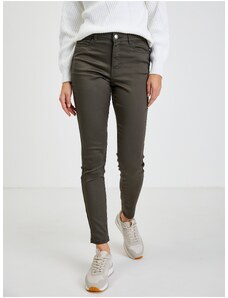 Khaki dámské kalhoty ORSAY